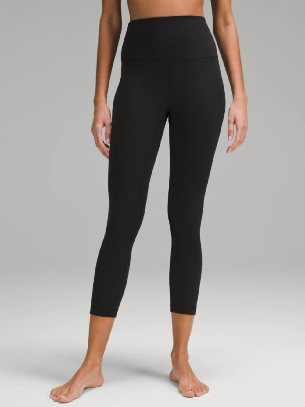 Lululemon Align High-Rise Crop 23" Leggings Black Size 4